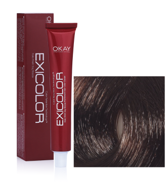EXİCOLOR SAÇ BOYASI 5.73 YOĞUN KAHVE ALTIN