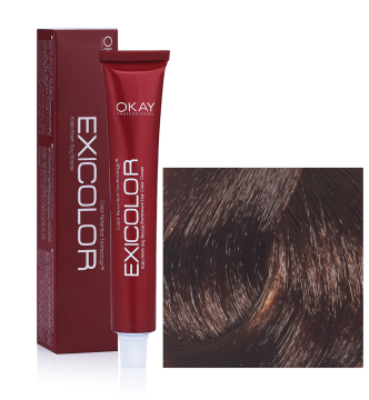EXİCOLOR SAÇ BOYASI 5.75  AÇIK KAHVE AKAJU
