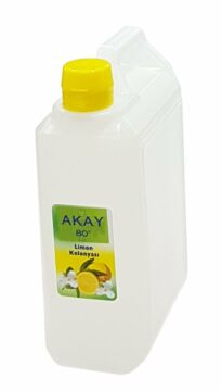 AKAY LİMON KOLONYASI 80 DERECE 1 litre