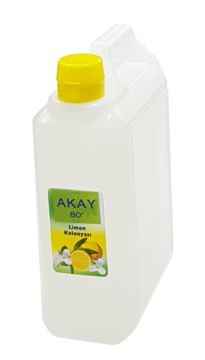 AKAY LİMON KOLONYASI 80 DERECE 1 litre