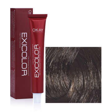 EXİCOLOR SAÇ BOYASI 6.1  KÜLLÜ KOYU KUMRAL