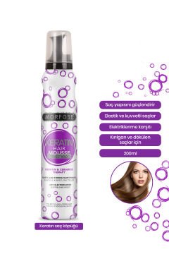 MORFOSE SAÇ KÖPÜĞÜ 200ml Keratin