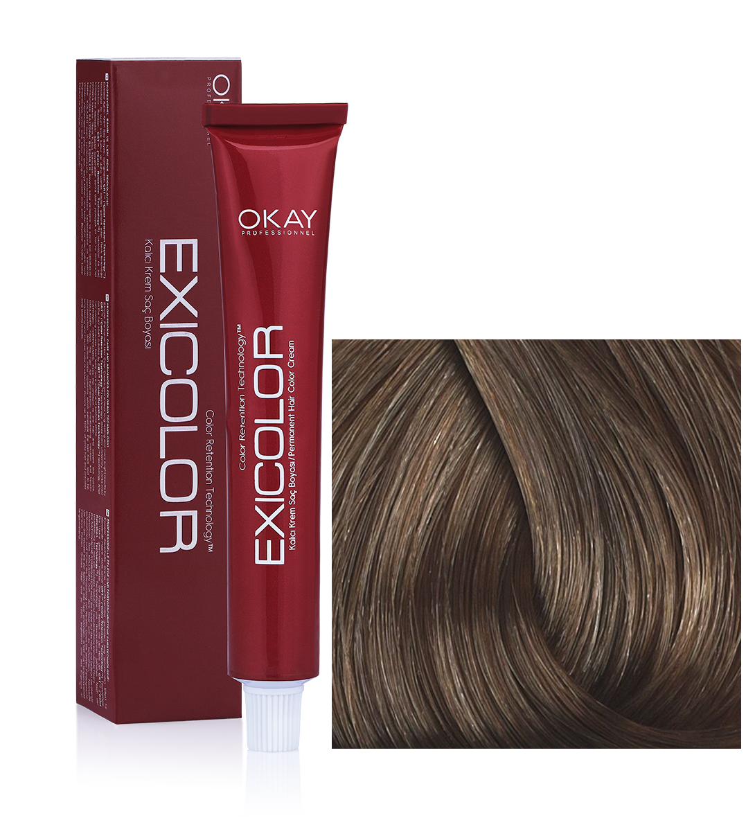 EXİCOLOR SAÇ BOYASI 7.31 KUMRAL DORE KÜLLÜ