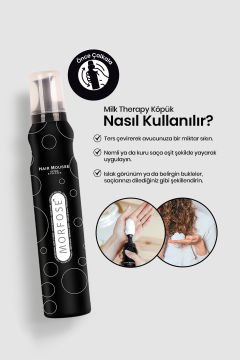 MORFOSE SAÇ KÖPÜĞÜ 200ml Extra Strong (Siyah)