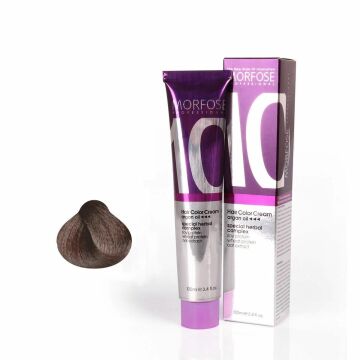 MORFOSE 10 SAÇ BOYASI 100ml / 7.71 Doğal Küllü Kahve