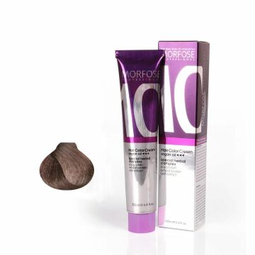 MORFOSE 10 SAÇ BOYASI 100ml / 6.71 Koyu küllü kahve