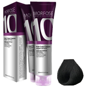 MORFOSE 10 SAÇ BOYASI 100ml / 1      Siyah
