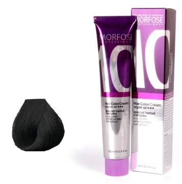 MORFOSE 10 SAÇ BOYASI 100ml / 1      Siyah