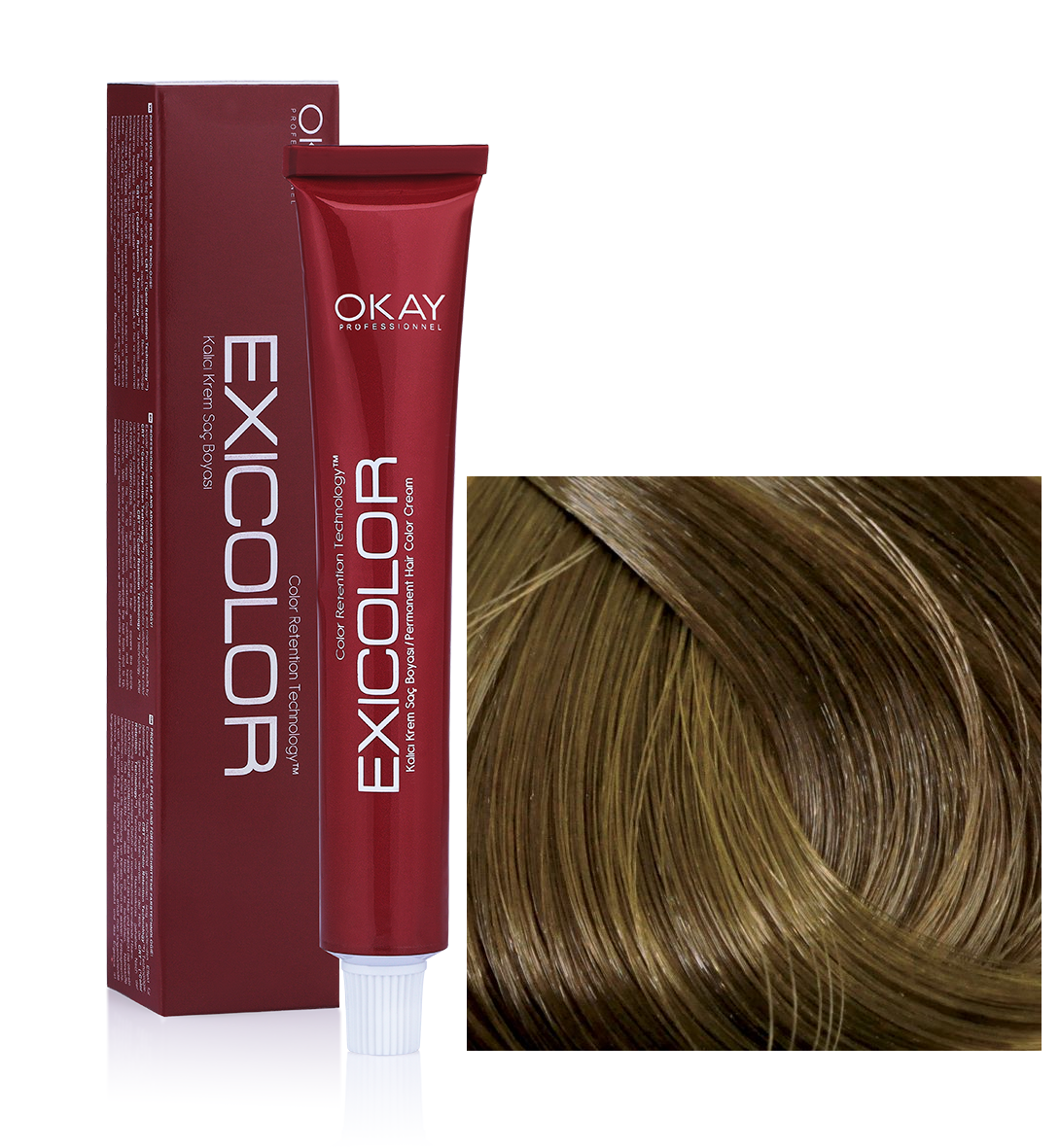 EXİCOLOR SAÇ BOYASI 7.77  BADEM KAHVESİ