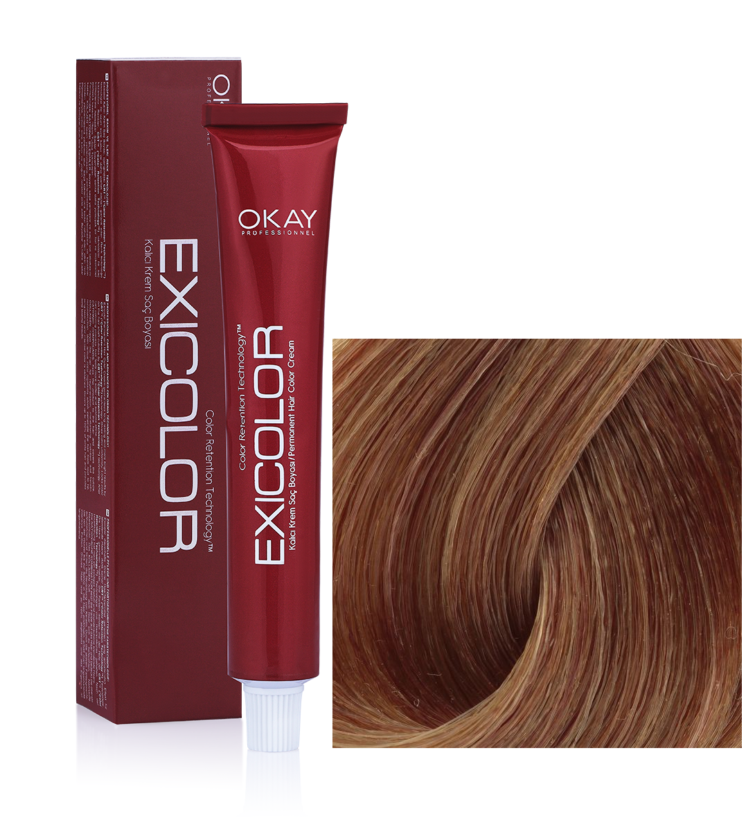 EXİCOLOR SAÇ BOYASI 8  AÇIK KUMRAL