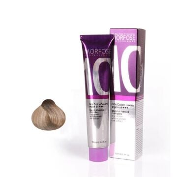 MORFOSE 10 SAÇ BOYASI 100ml / 8.12 Açık Kumral Külü İrize