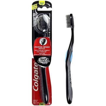 COLGATE DİŞ FIRÇASI 360 CHARCOAL Siyah Medıum