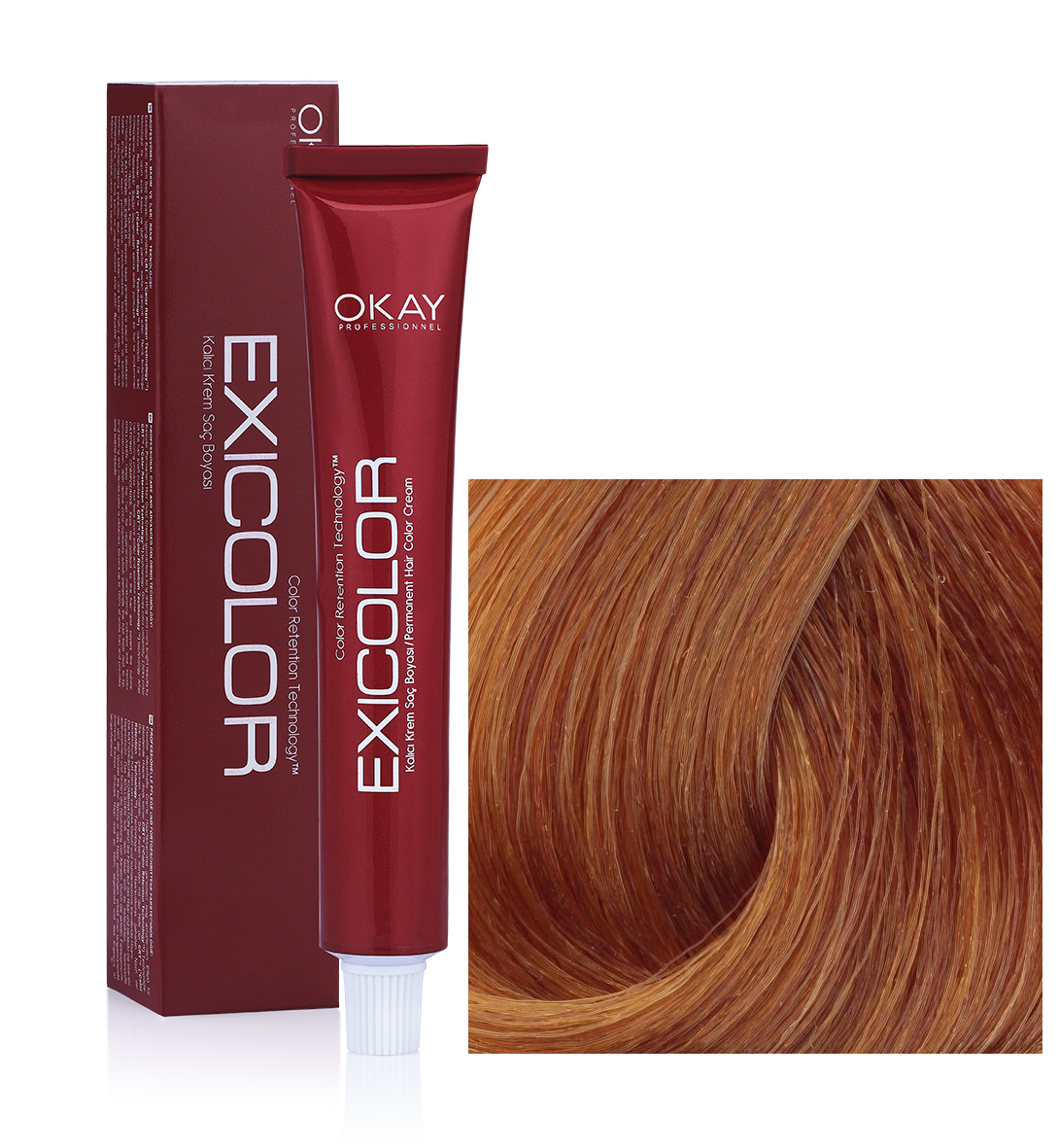 EXİCOLOR SAÇ BOYASI 8.3  ALTIN SARISI