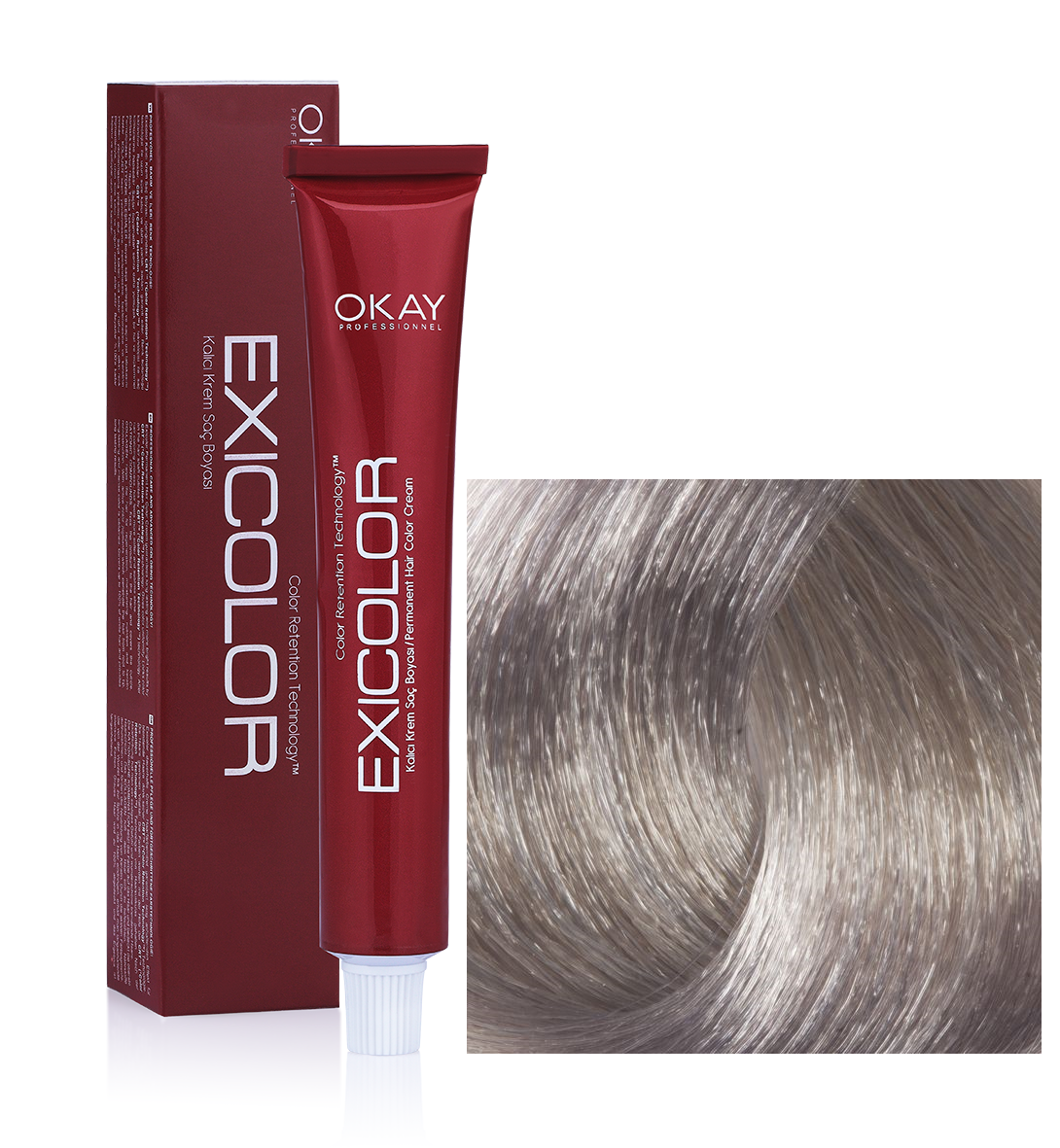 EXİCOLOR SAÇ BOYASI 9.11 Ç.AÇIK KUMRAL YOĞUN KÜLLÜ