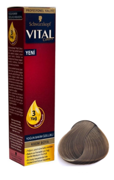 VİTAL SAÇ BOYASI 7.00 KUMRAL