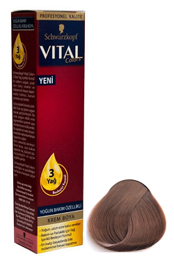 VİTAL SAÇ BOYASI 7.55 KARAMEL