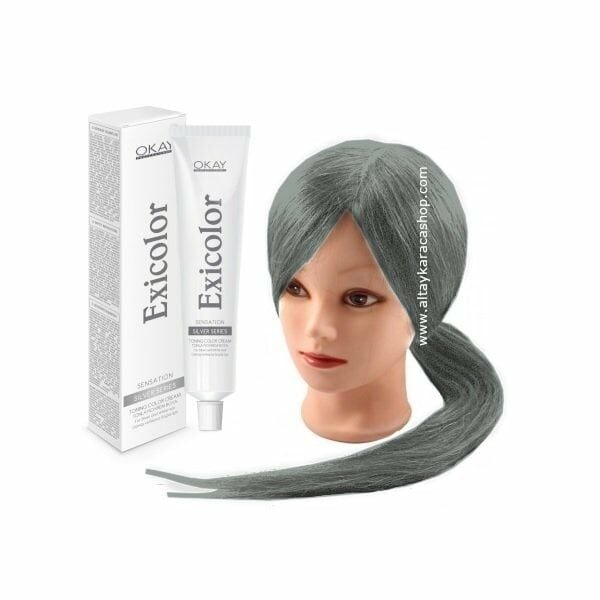EXİCOLOR SAÇ BOYASI SOĞUK GRİ