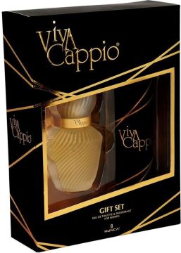 VİVA CAPPİO SİYAH BAYAN PARFÜM SETİ