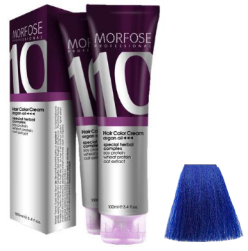 MORFOSE 10 SAÇ BOYASI 100ml / Mavi