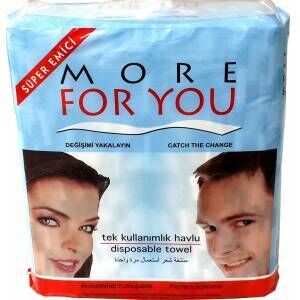 MORE FOR YOU TEK KULLANIMLIK HAVLU 100 LU