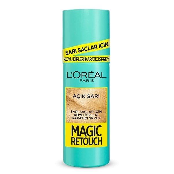 LOREAL MAGIC RETOUCH SAÇ DİP KAPATICI AÇIKSARI KOYU DİPLERİKAPATICI