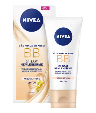 NIVEA BB Krem 5'i 1 Arada Açık Ton