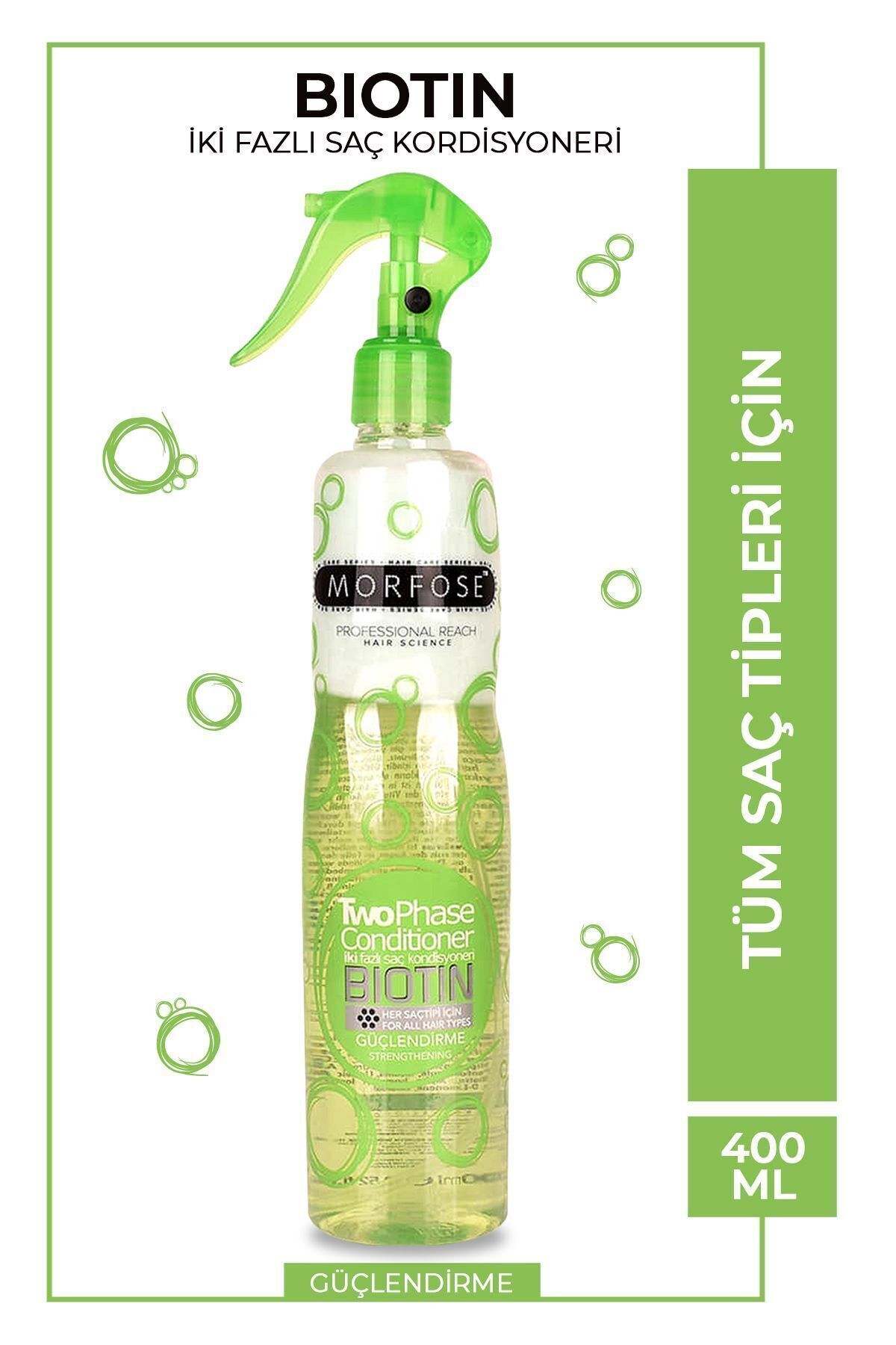 MORFOSE FÖN SUYU 400ml BIOTIN