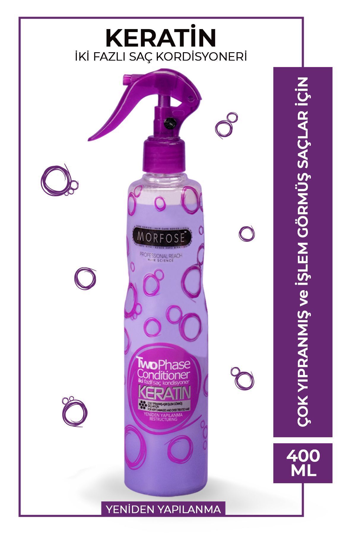 MORFOSE FÖN SUYU 400ml KERATIN