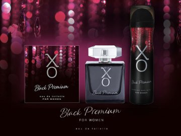 XO BLACK PREMIUM BAYAN PARFÜM SETİ