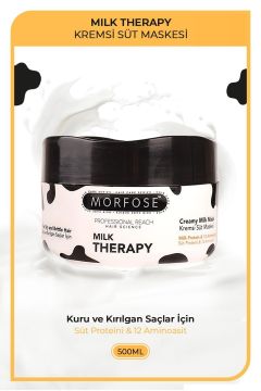 MORFOSE MILK THERAPY SAÇ MASKESİ 500ML