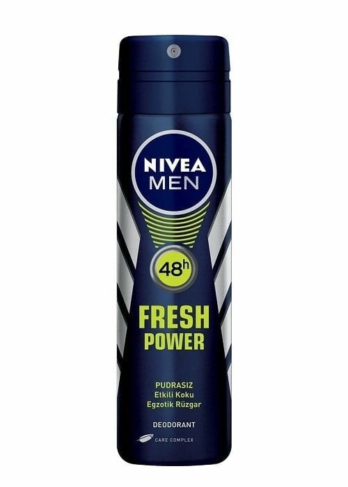 NIVEA MEN DEODORANT FRESH POWER PUDRASIZ