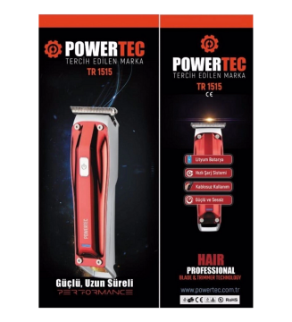 POWERTEC TR-1515 Sakal Kesim Makinesi