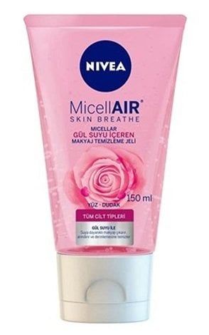 NIVEA GÜL SUYU İÇEREN MAKYAJ TEMİZLEME JELİ 150ml