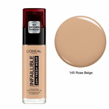 LOREAL FONDÖTEN INFAILLIBLE 145 ROSE BEIGE