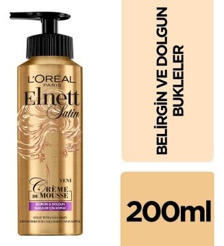LOREAL ELNETT SAÇ KÖPÜĞÜ BELİRGİN&DOLGUN BUKLELER