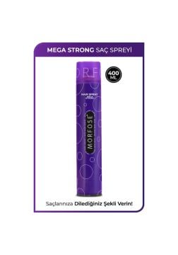 MORFOSE SAÇ SPREYİ 400ml MOR MEGA STRONG