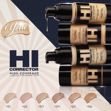 PASTEL HI CORRECTOR FONDÖTEN 405