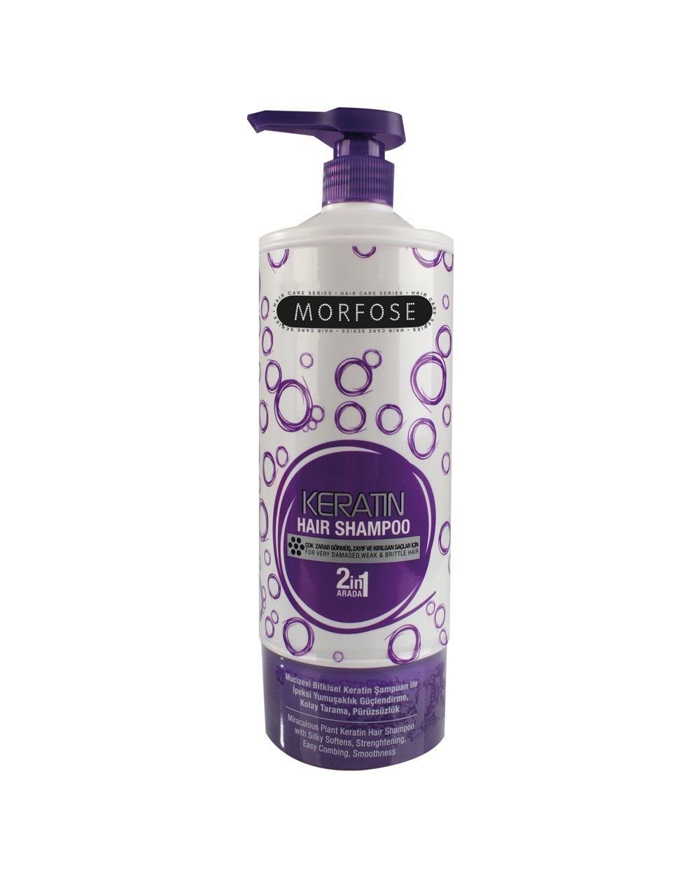 MORFOSE ŞAMPUAN 1000ml MOR SERİ KERATİN