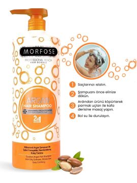 MORFOSE ŞAMPUAN 1000ml TURUNCU SERİ ARGAN