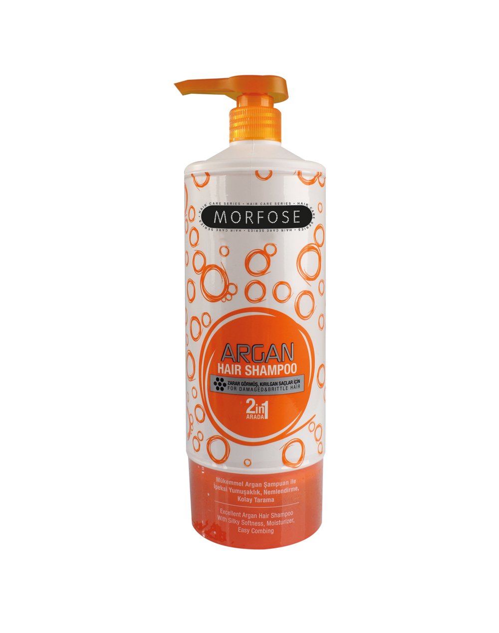 MORFOSE ŞAMPUAN 1000ml TURUNCU SERİ ARGAN