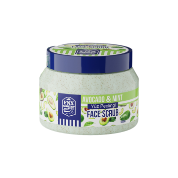 FNX BARBER FACE SCRUB AVOCADO&MINT 500 ML