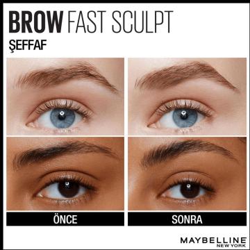 MAYBELLINE BROWFAST SCULPT KAŞ MASKARASI 10Clear