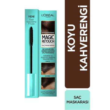 LOREAL MAGIC RETOUCH SAÇ MASKARASI Koyu kahve
