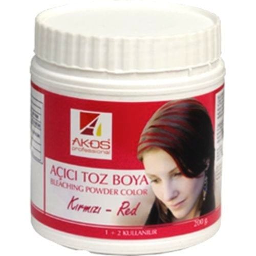 AKOS ORİEL 200gr KIRMIZI SAÇ AÇICI TOZ