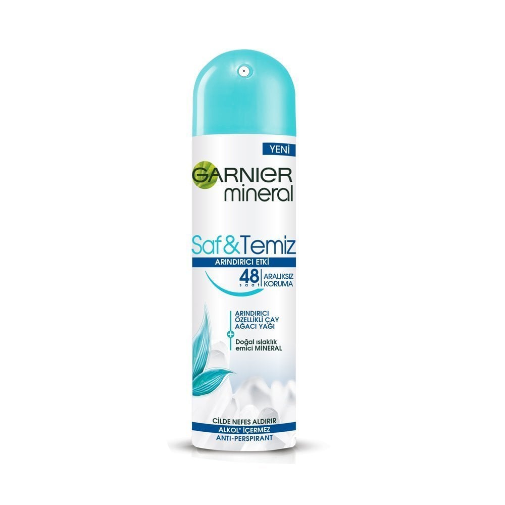 GARNIER BAYAN DEODORANT SAF&TEMİZ 150ML