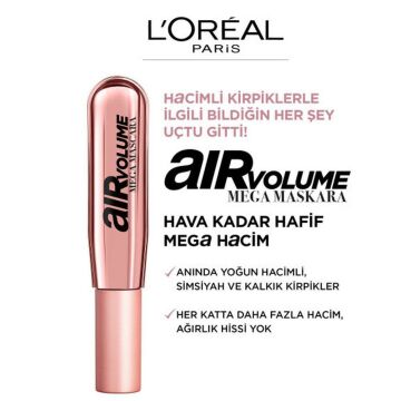 LOREAL MASKARA AIR VOLUME Mega Maskara