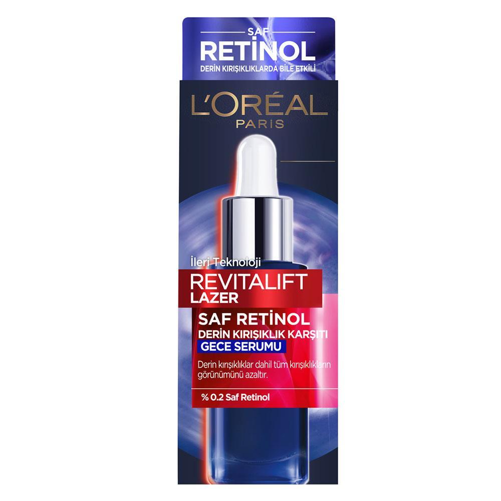 LOREAL REVITALIFT LAZER SAF RETİNOL Gece Serumu