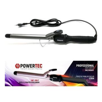 POWERTEC PROFESYONEL SAÇ MAŞASI 25MM