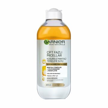 GARNIER ÇİFT FAZLI MAKYAJ TEMİZLEME SUYU 400ml