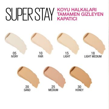 MAYBELLINE SUPER STAY EYE CONCEALER 20 SAND